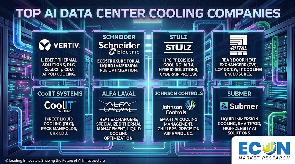 AI Data Center Cooling Companies