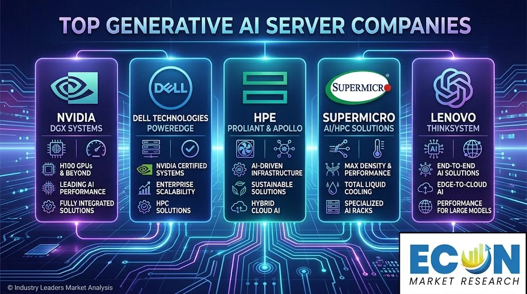 Generative AI Server Companies Generative AI Server Companies