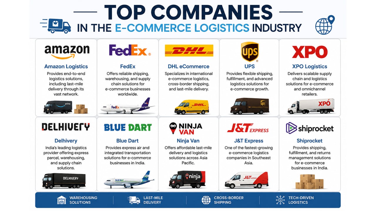 Top Companies in the E-commerce Logistics Industry