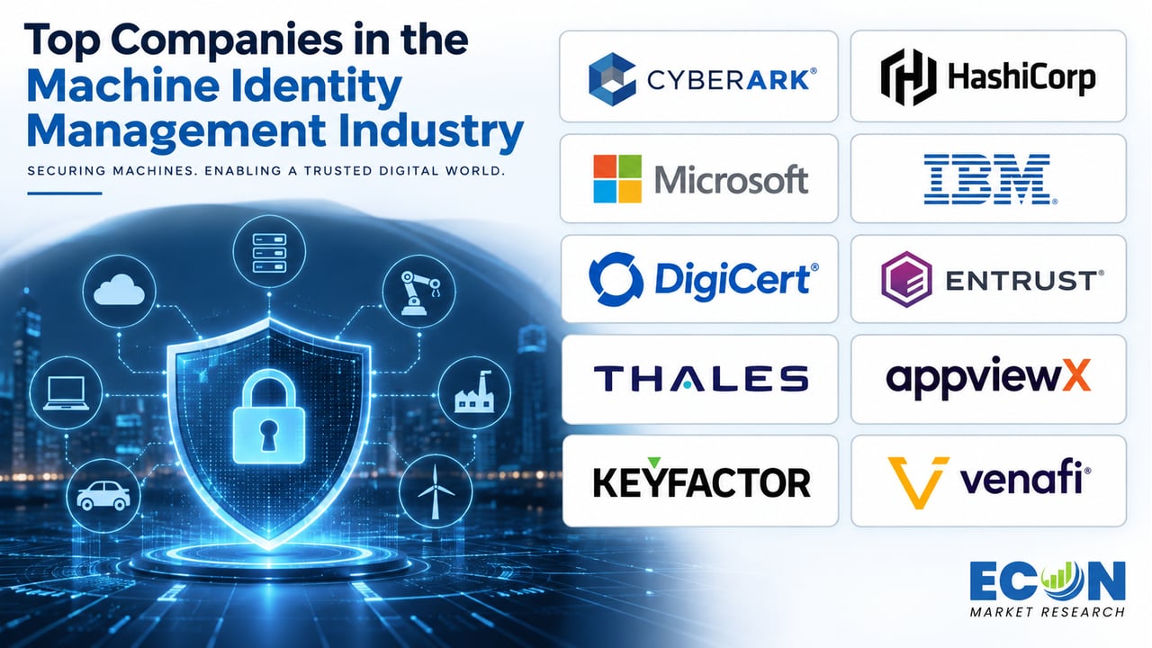 TTop Companies in the Machine Identity Management Industry TTop Companies in the Machine Identity Management Industry